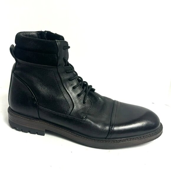 Vince Camuto Mens Hammond Boot Black Size 12 M - Picture 1 of 6